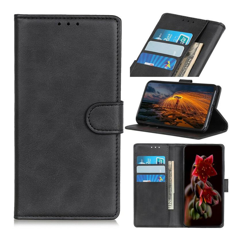 Housse Huawei P40 Effet Cuir Mat Premium