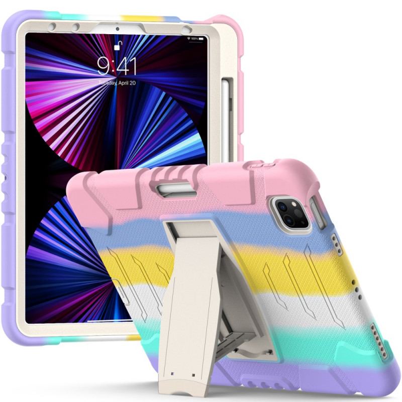 Coque iPad Air (2022) (2020) / Pro 11" Ultra Résistante avec Support Color