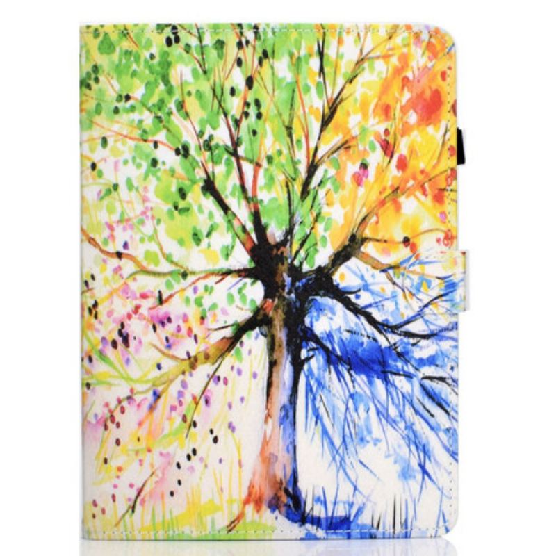 Housse iPad Air (2022) (2020) / Pro 11" Arbre Aquarelle