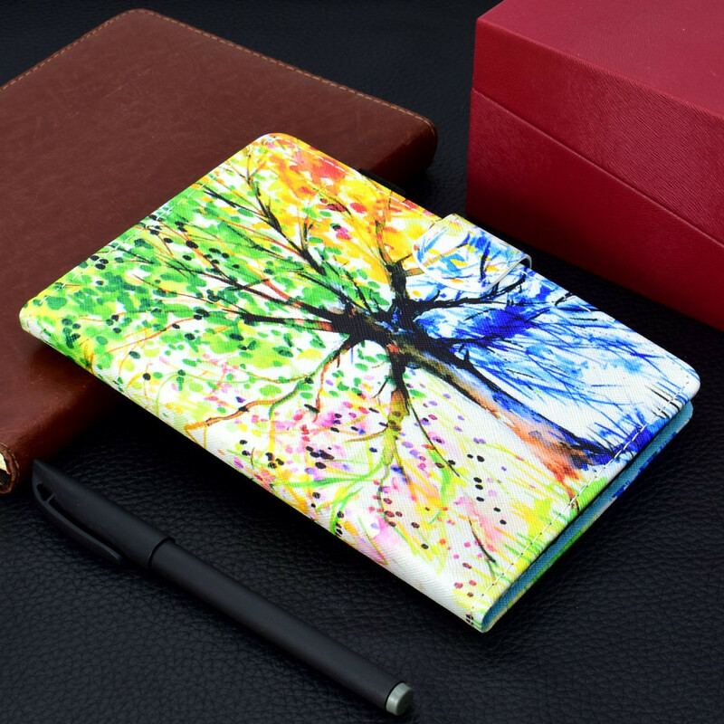 Housse iPad Air (2022) (2020) / Pro 11" Arbre Aquarelle