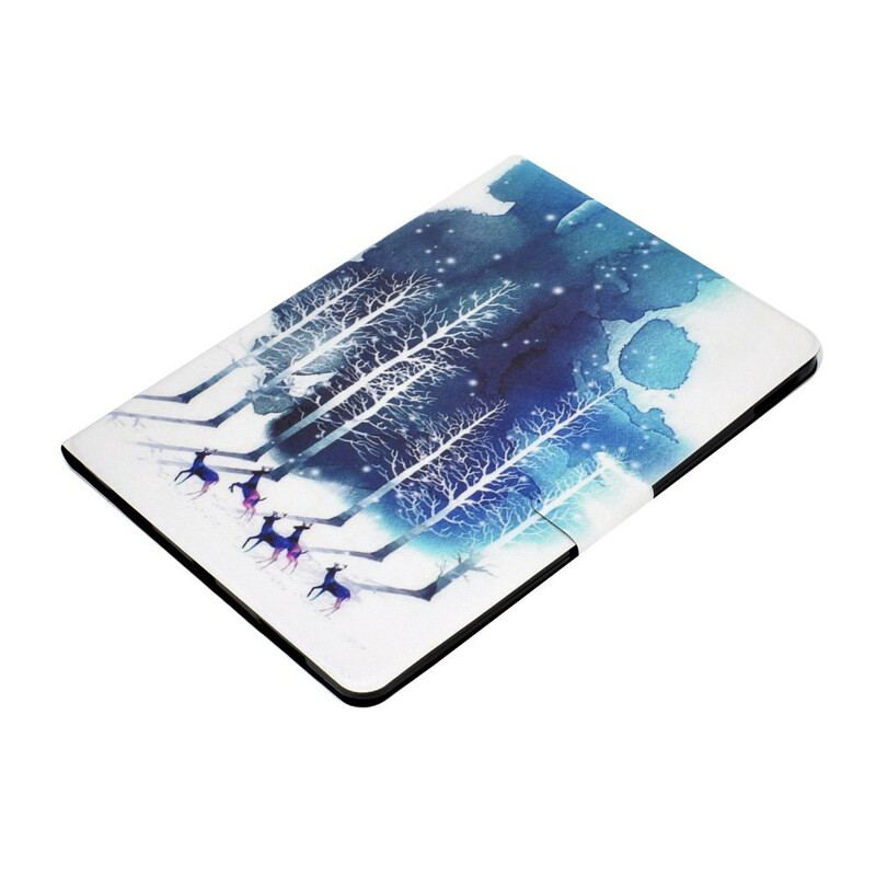 Housse iPad Air (2022) (2020) / Pro 11" Cerfs des Neiges