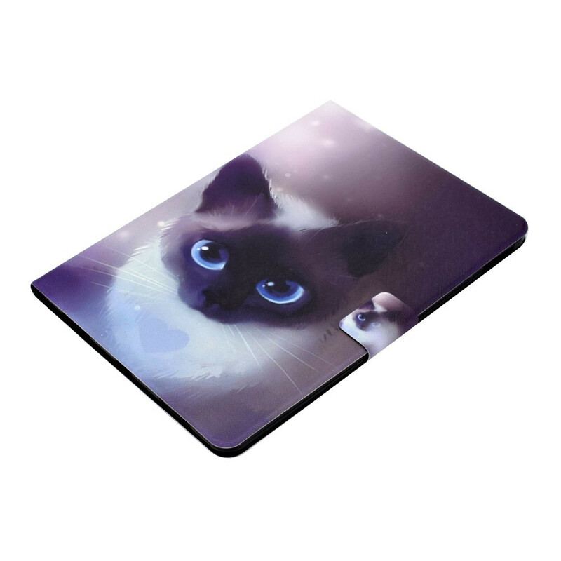 Housse iPad Air (2022) (2020) / Pro 11" Chat aux Yeux Bleus