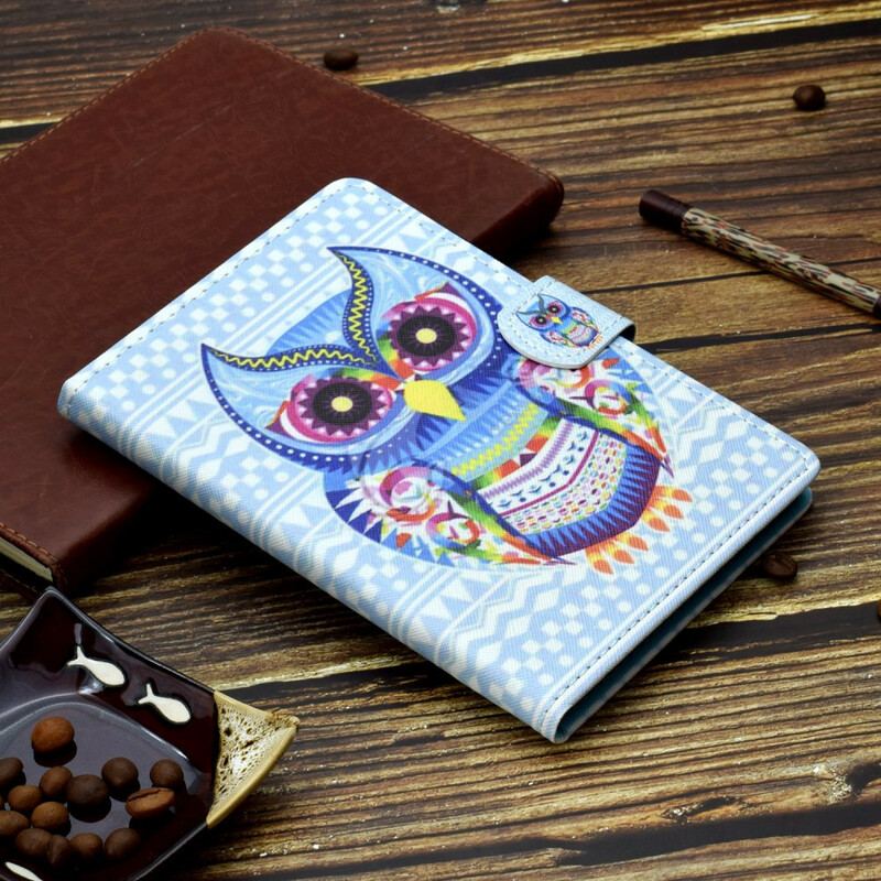 Housse iPad Air (2022) (2020) / Pro 11" Hibou Art