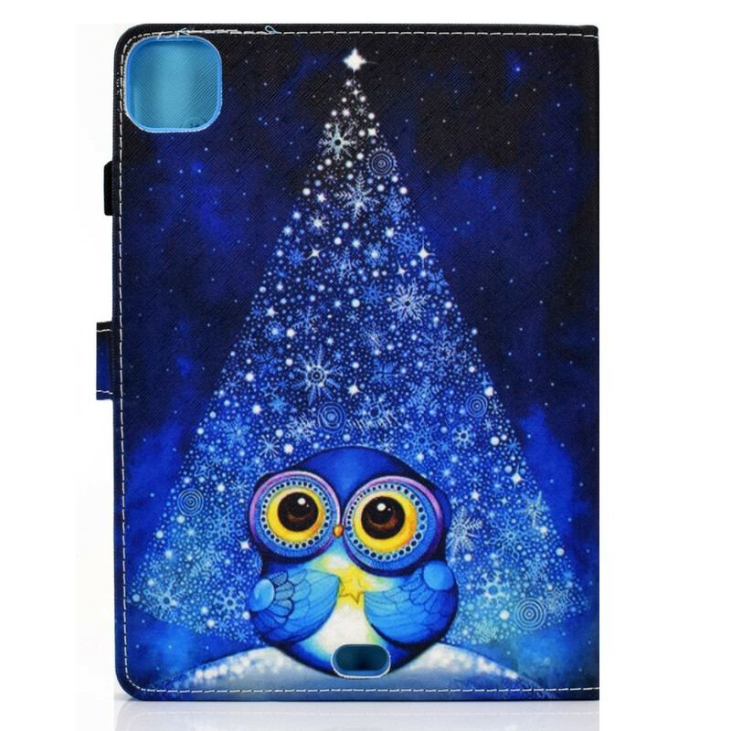 Housse iPad Air (2022) (2020) / Pro 11" Hibou Bleu