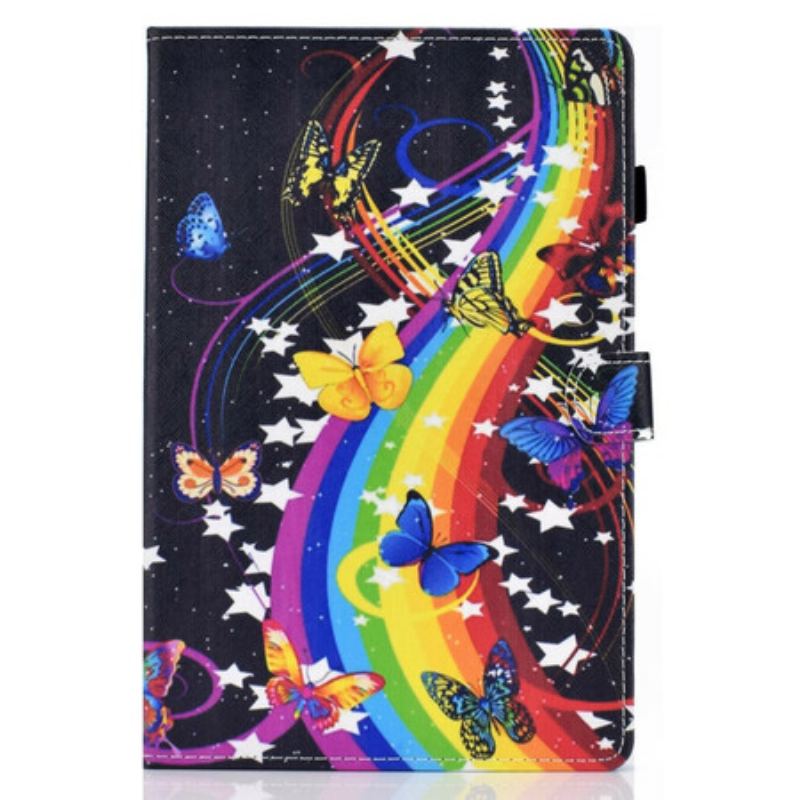 Housse iPad Air (2022) (2020) / Pro 11" Rainbow Butterflies