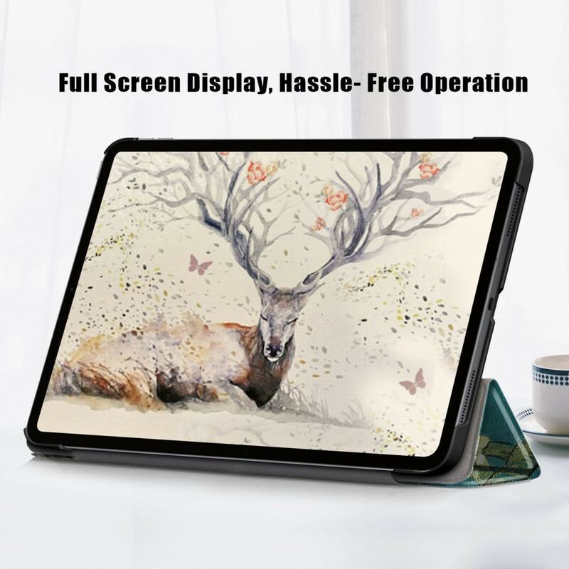 Smart Case iPad Air (2022) (2020) Branches Fleuries