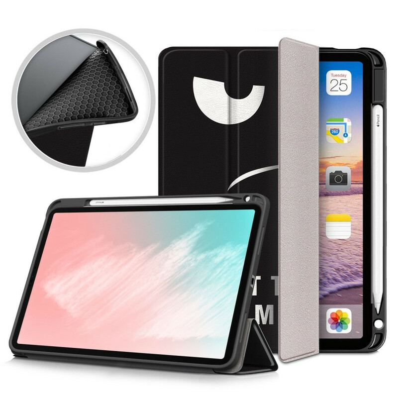 Smart Case iPad Air (2022) (2020) Don't Touch Me avec Porte-Stylet