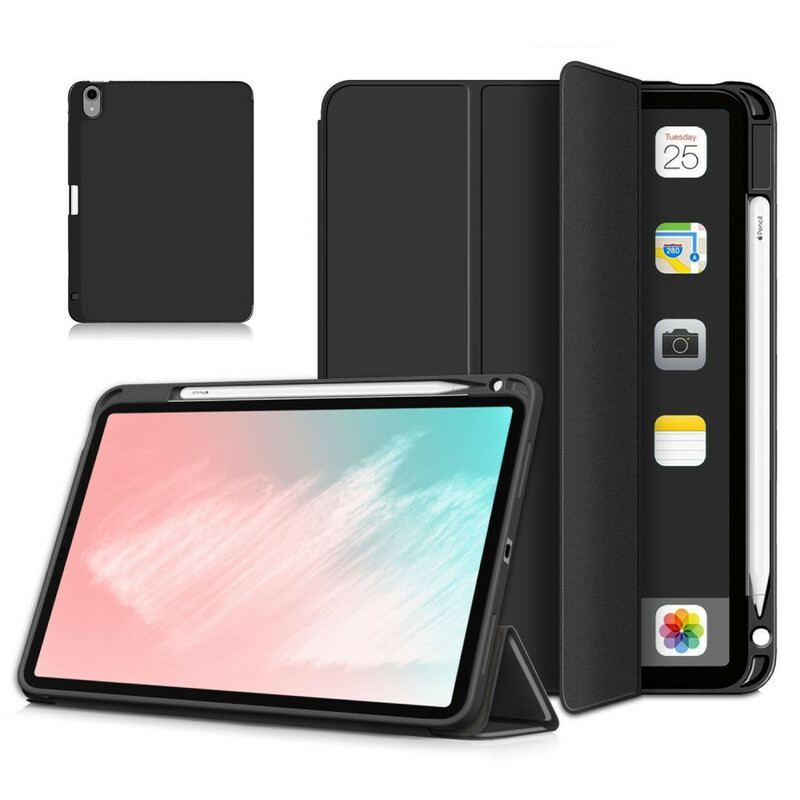 Smart Case iPad Air (2022) (2020) Simili Cuir Litchi Porte-Stylet