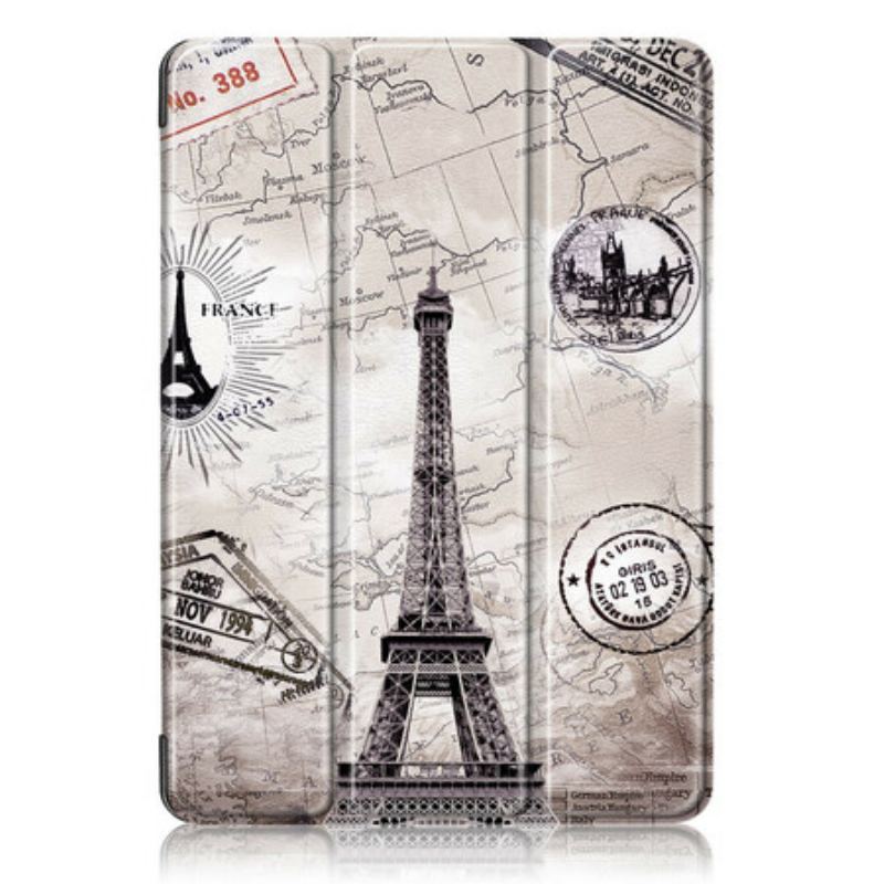 Smart Case iPad Air (2022) (2020) Tour Eiffel Rétro