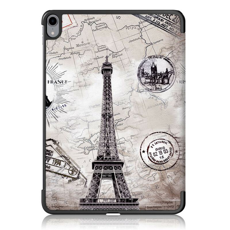 Smart Case iPad Air (2022) (2020) Tour Eiffel Rétro