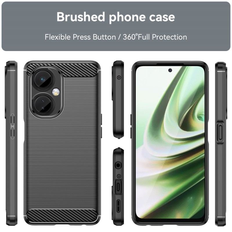 Coque OnePlus Nord CE 3 Lite 5G Fibre Carbone Brossée