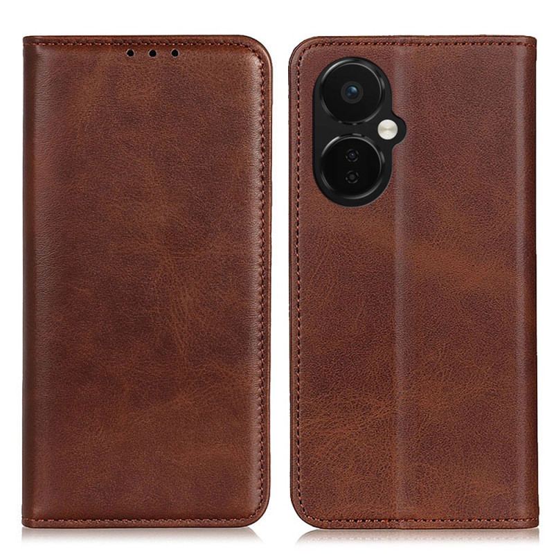 Flip Cover OnePlus Nord CE 3 Lite 5G Cuir Fendu