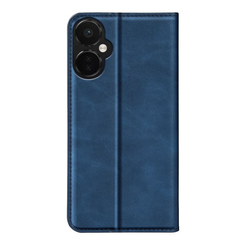 Flip Cover OnePlus Nord CE 3 Lite 5G Effet Cuir Uni