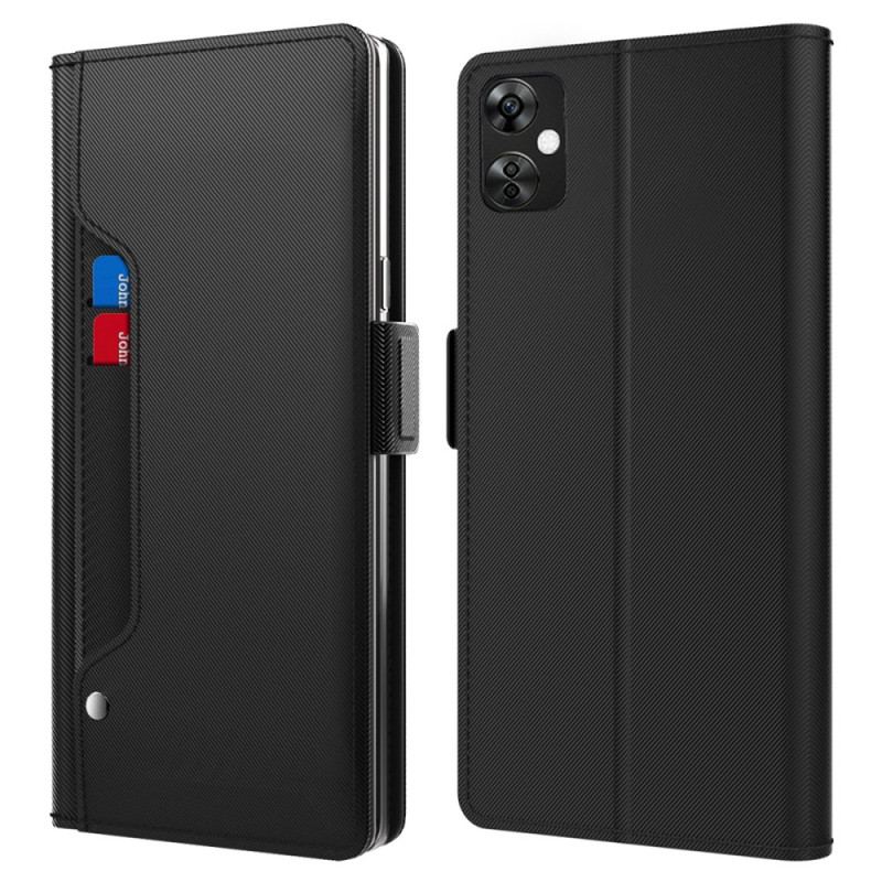 Housse OnePlus Nord CE 3 Lite 5G Miroir et Porte-Cartes Amovible