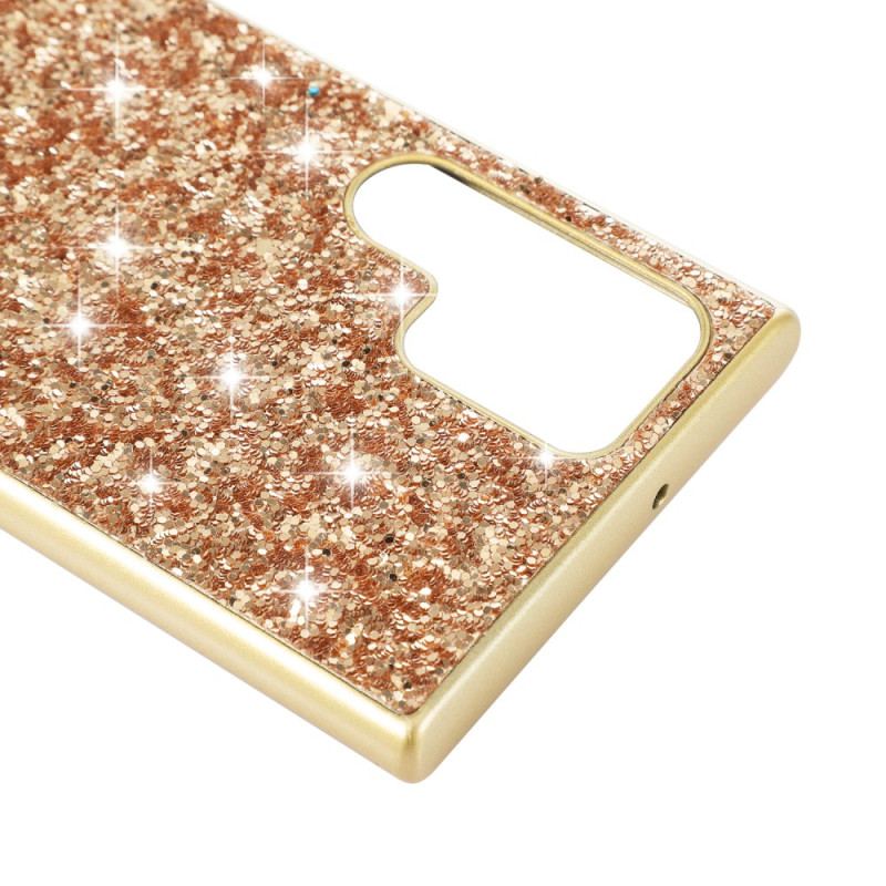 Coque Samsung Galaxy S24 Ultra 5G Paillettes Éclatantes