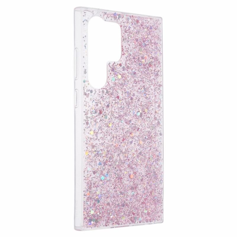 Coque Samsung Galaxy S24 Ultra 5G Paillettes Élégantes