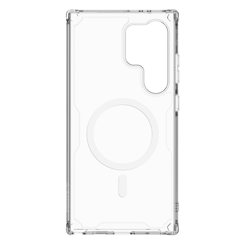 Coque Samsung Galaxy S24 Ultra 5G Transparente Compatible avec MagSafe Série Nature Pro NILLKIN