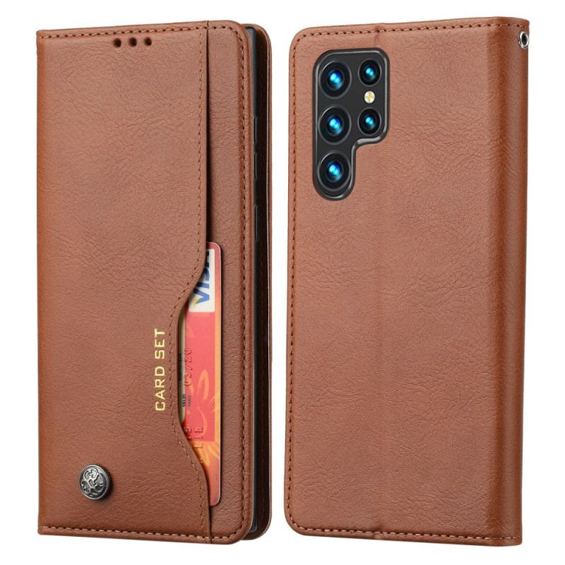 Flip Cover Samsung Galaxy S24 Ultra 5G Pochette Frontale