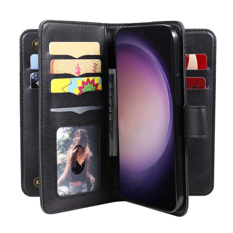 Housse Samsung Galaxy S24 Ultra 5G 10 Porte-Cartes