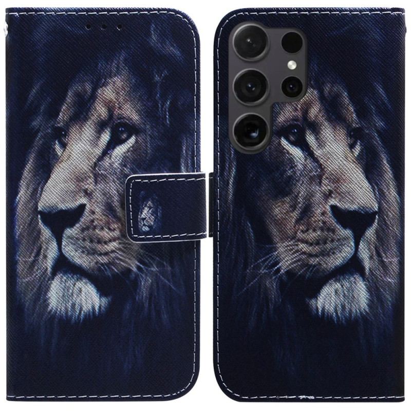 Housse Samsung Galaxy S24 Ultra 5G Dreaming Lion