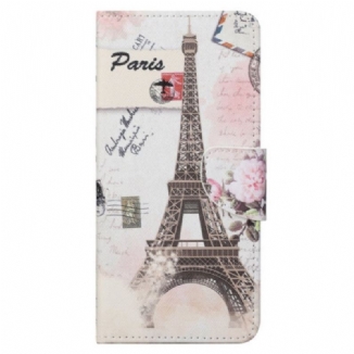 Housse Samsung Galaxy S24 Ultra 5G Tour Eiffel Vintage