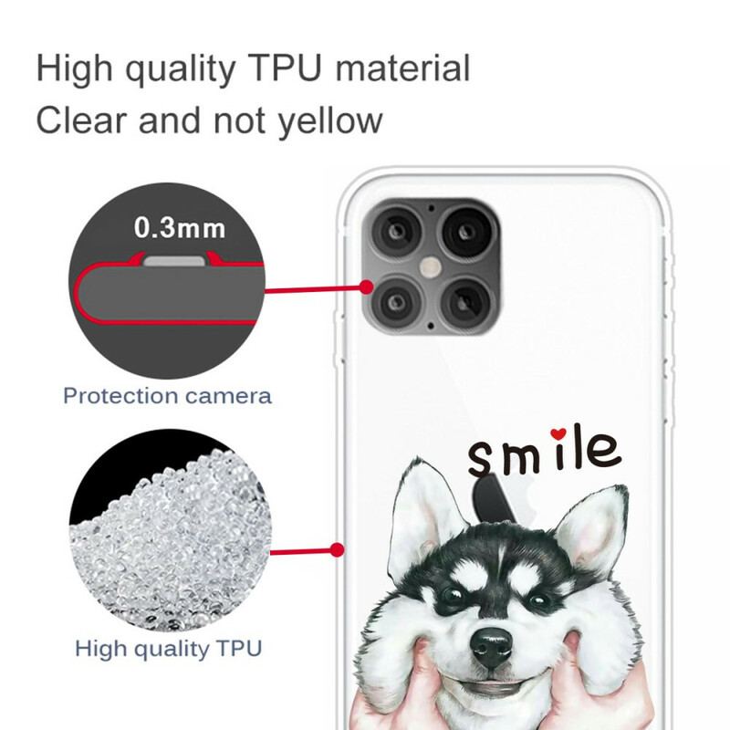 Coque iPhone 12 Pro Max Smile Dog