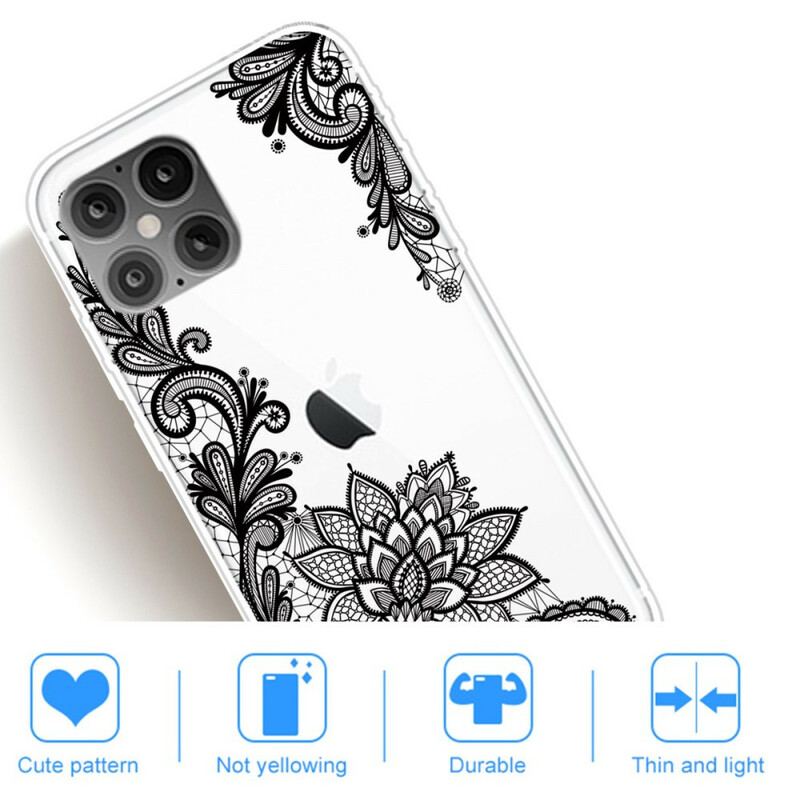 Coque iPhone 12 Pro Max Sublime Dentelle