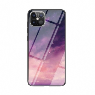 Coque iPhone 12 Pro Max Verre Trempé Starry Sky