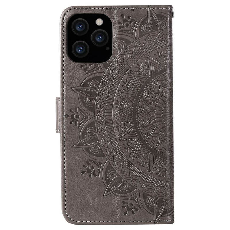 Housse iPhone 12 Pro Max Mandala Soleil