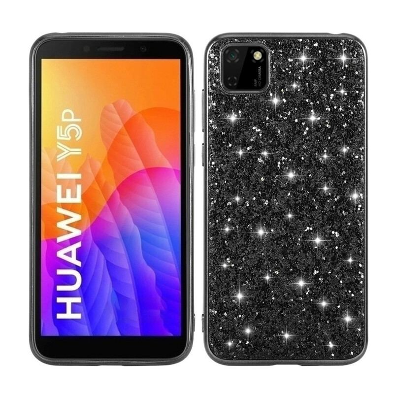 Coque Huawei Y5p Je Suis Paillettes