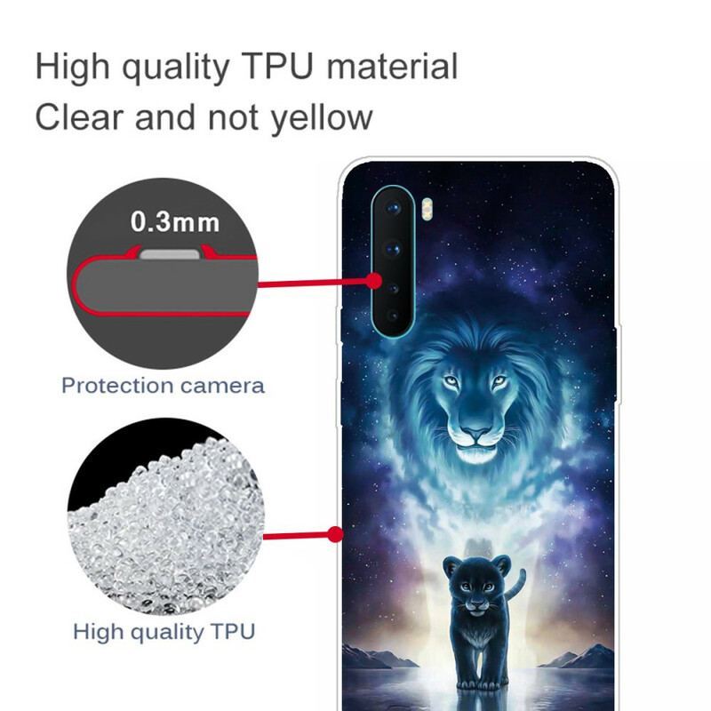 Coque OnePlus Nord Lionceau