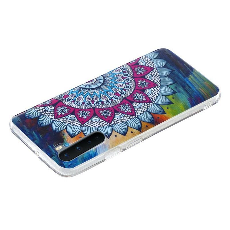 Coque OnePlus Nord Mandala Coloré Fluorescente