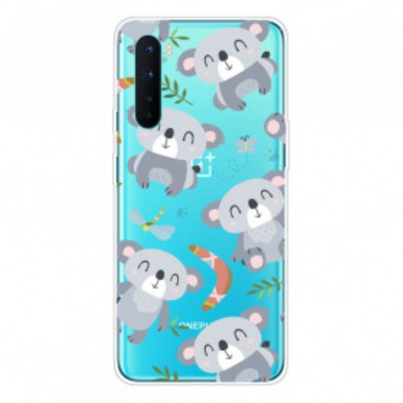 Coque OnePlus Nord Mignons Koalas Gris