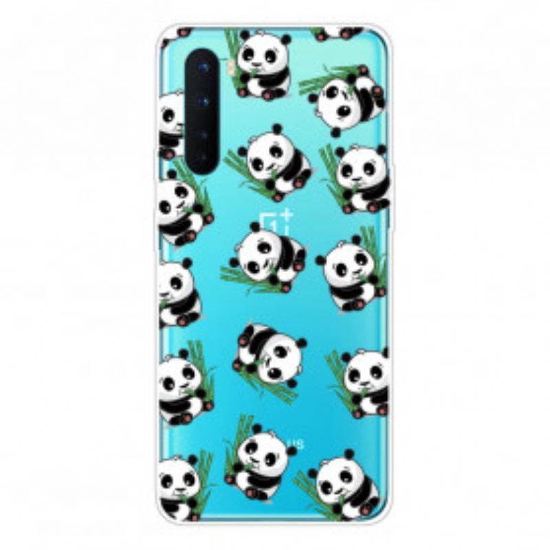 Coque OnePlus Nord Petits Pandas