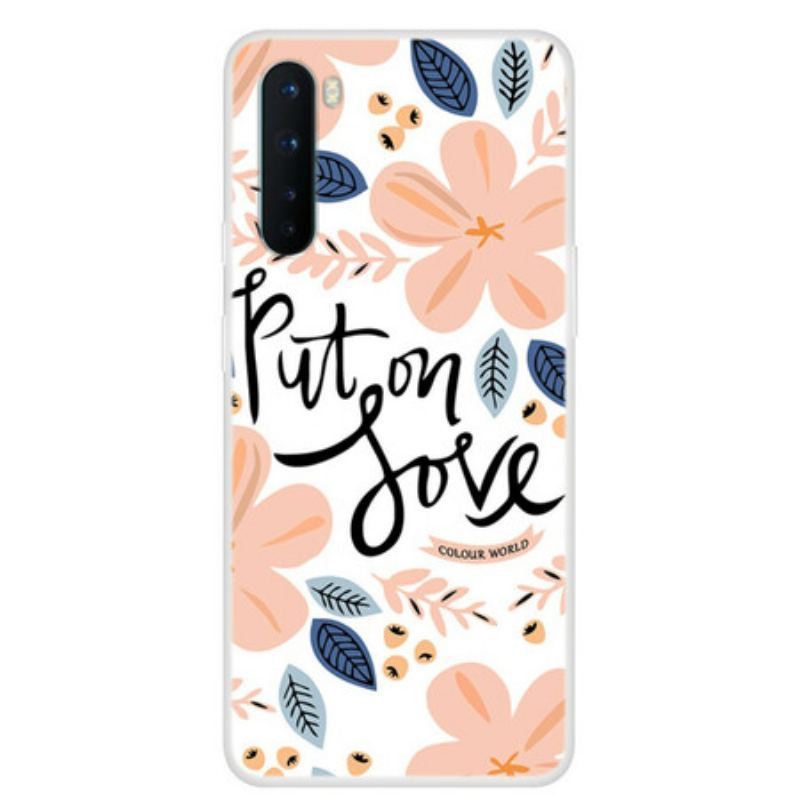 Coque OnePlus Nord Put On Love