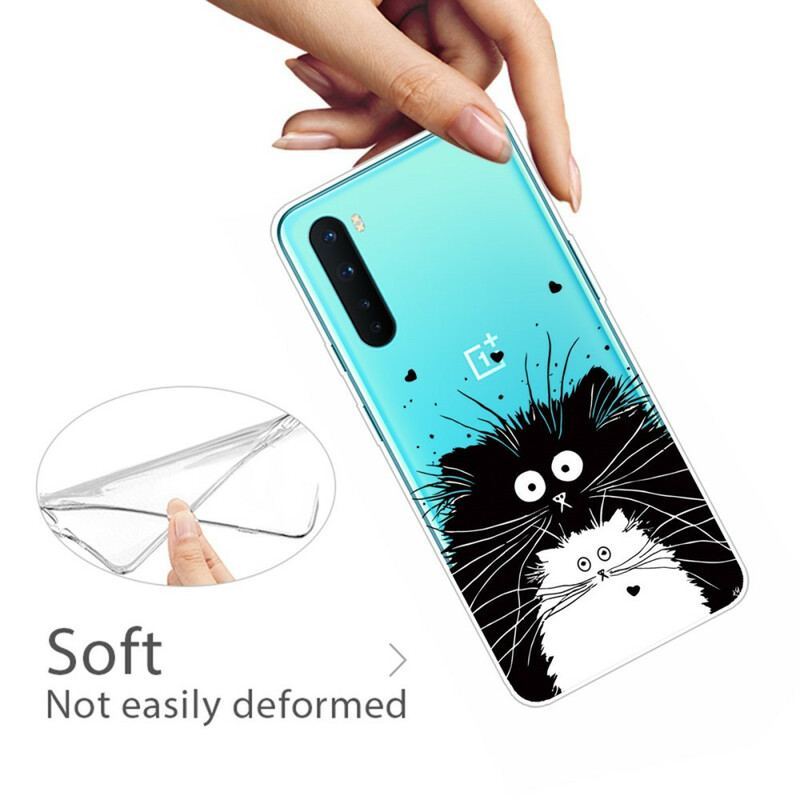 Coque OnePlus Nord Regarde les Chats