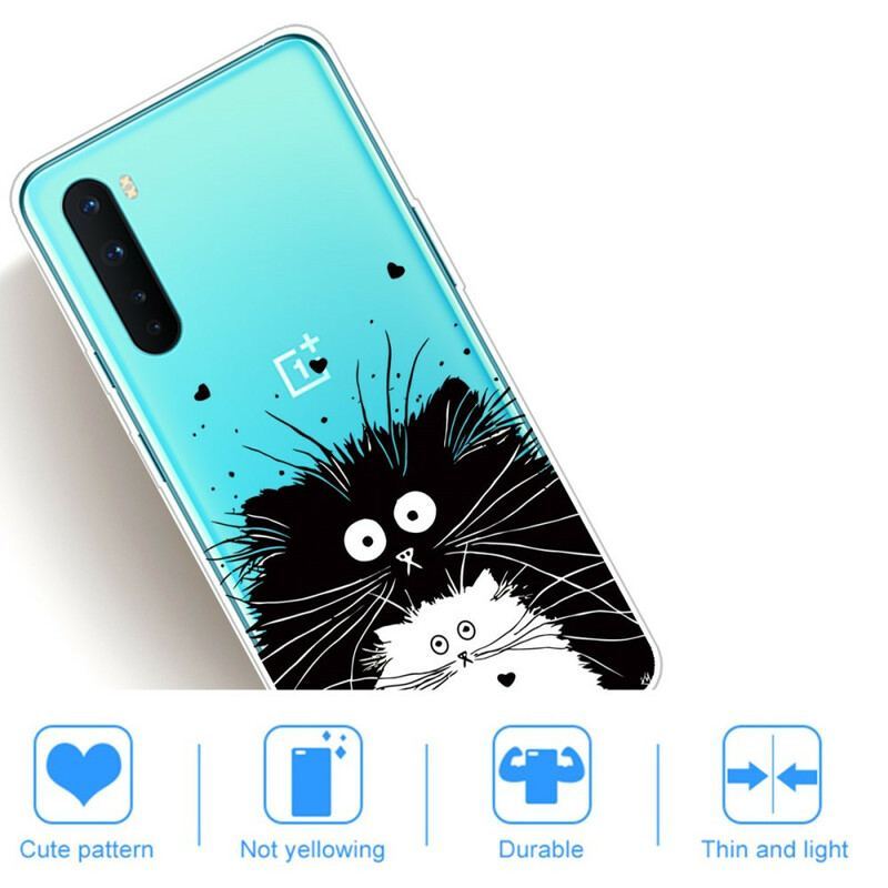 Coque OnePlus Nord Regarde les Chats