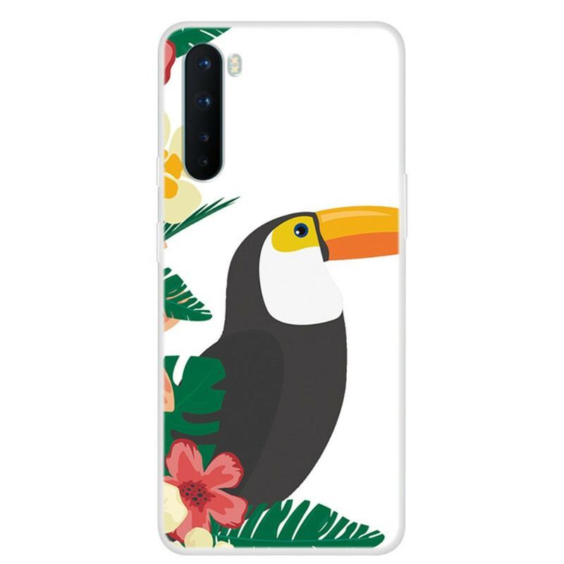 Coque OnePlus Nord Transparente Toukan dans la Jungle