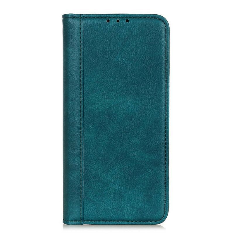 Flip Cover OnePlus Nord Cuir Fendu Litchi