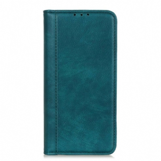 Flip Cover OnePlus Nord Cuir Fendu Litchi