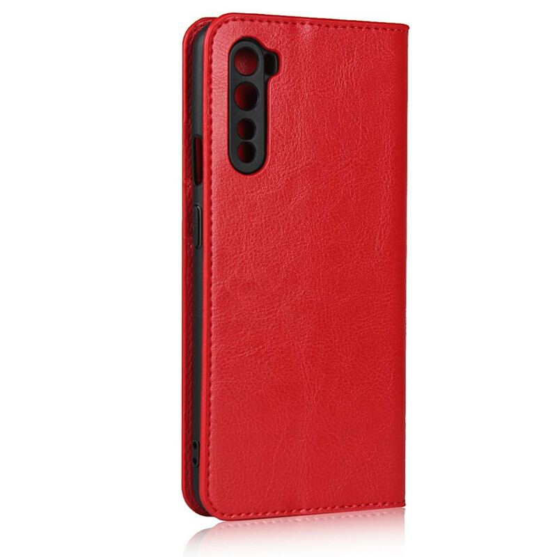 Flip Cover OnePlus Nord Cuir Véritable