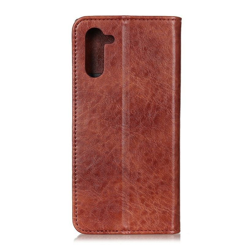 Flip Cover OnePlus Nord Style Cuir Sobriété