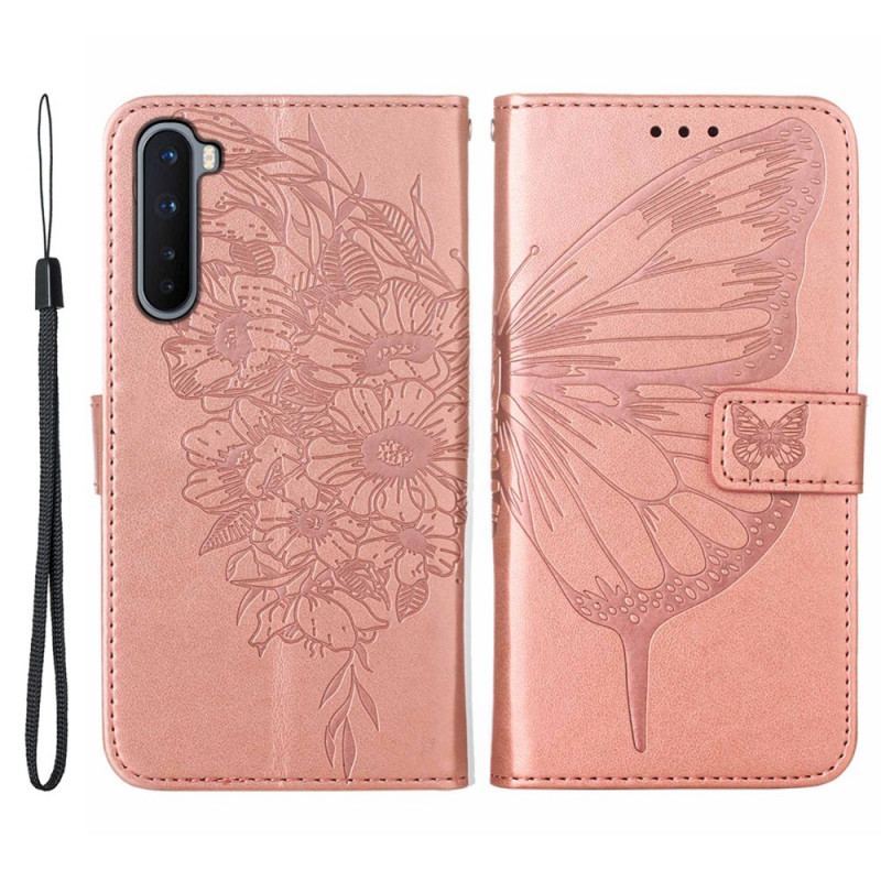 Housse OnePlus Nord Papillon Design