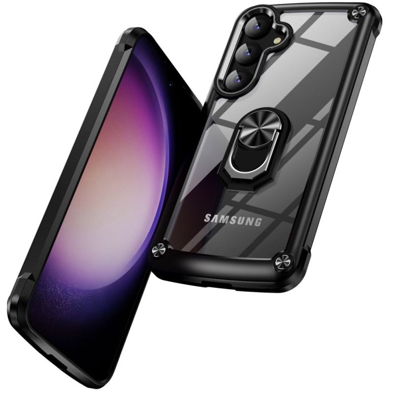 Coque Samsung Galaxy S24 Plus 5G avec Anneau-Support Métallique