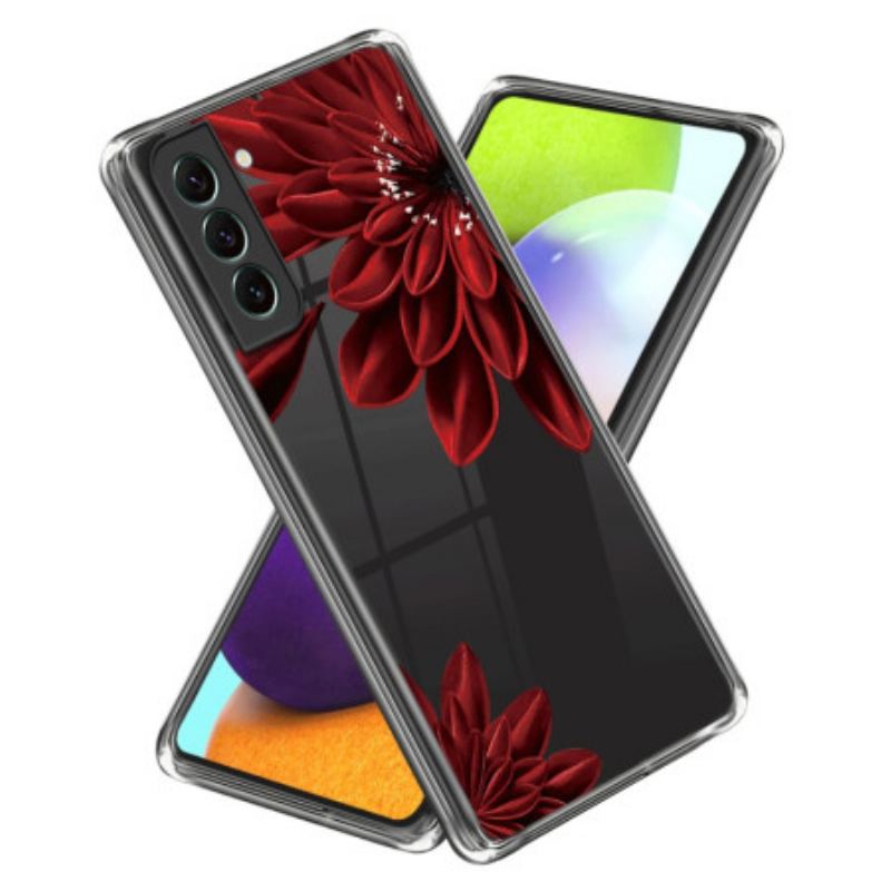 Coque Samsung Galaxy S24 Plus 5G Fleur Rouge