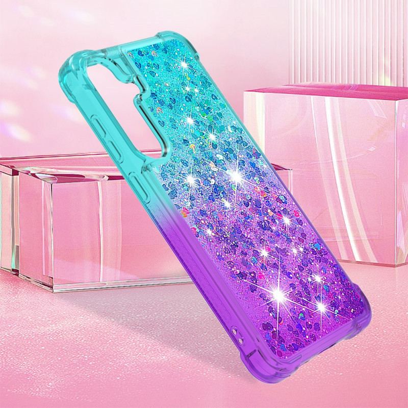 Coque Samsung Galaxy S24 Plus 5G Paillettes Liquides