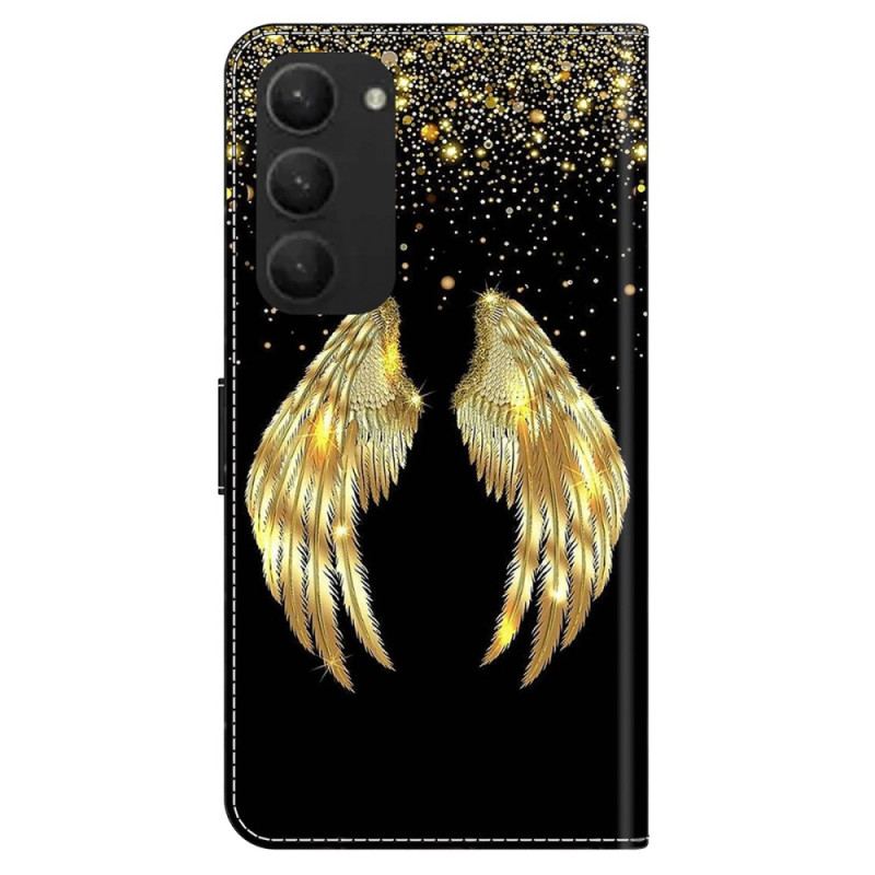 Housse Samsung Galaxy S24 Plus 5G Ailes d'Or