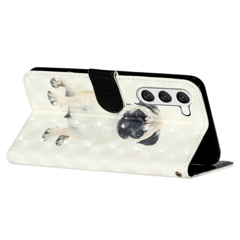 Housse Samsung Galaxy S24 Plus 5G Chien à Lanière