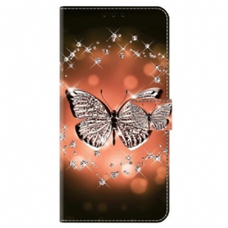 Housse Samsung Galaxy S24 Plus 5G Papillon de Cristal