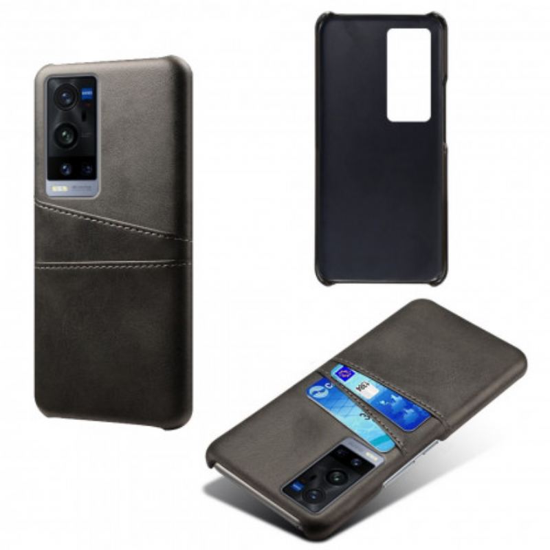 Coque Vivo X60 Pro Plus Double Porte Cartes KSQ